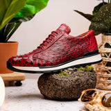 Scanno Antique Red - Marco Di Milano - Flyclothing LLC