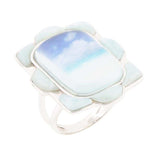 Scenic Beach Blue Larimar and Sterling Silver Ring - Barse Jewelry - Flyclothing LLC