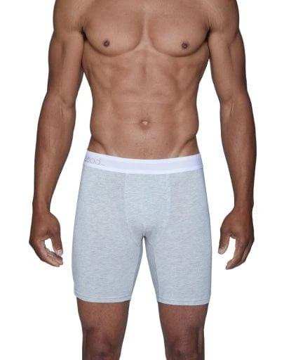 Wood Underwear heather grey biker brief - Wood Underwear - Flyclothing LLC