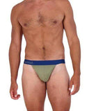 Wood Underwear olive thong - Wood Underwear - Flyclothing LLC