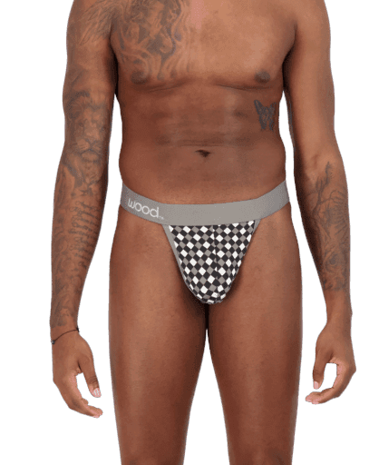 Wood Underwear bw dimension thong - Wood Underwear - Flyclothing LLC