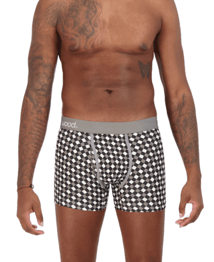 Wood Underwear bw dimension boxer brief w/fly - Wood Underwear - Flyclothing LLC