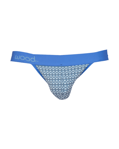 Wood Underwear steel blue rings jock - Wood Underwear - Flyclothing LLC