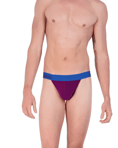 Wood Underwear dark purple thong - Wood Underwear - Flyclothing LLC