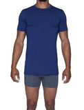 Wood Underwear deep space blue crew undershirt - Wood Underwear - Flyclothing LLC