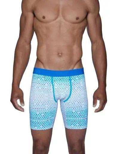 Wood Underwear blue diamond gradient biker brief w/fly - Wood Underwear - Flyclothing LLC