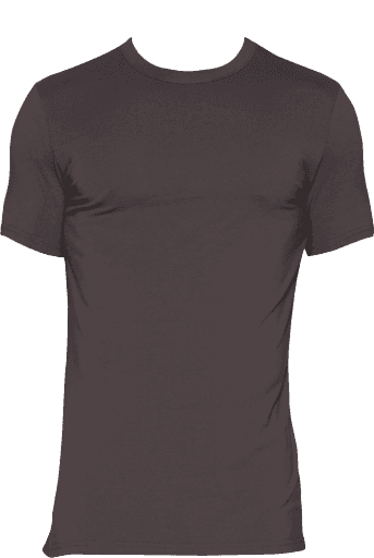 Wood Underwear walnut crew neck undershirt - Wood Underwear - Flyclothing LLC