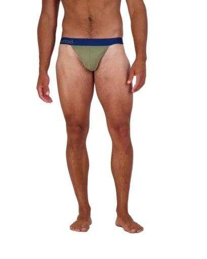 Wood Underwear olive thong - Wood Underwear - Flyclothing LLC