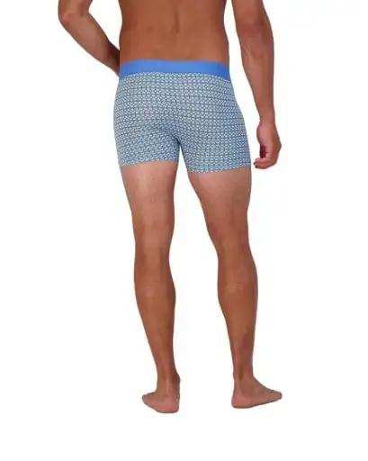 Wood Underwear steel blue rings boxer brief w/fly - Wood Underwear - Flyclothing LLC