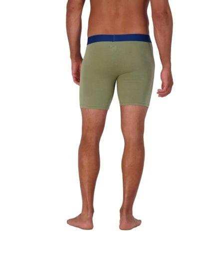 Wood Underwear olive biker brief w/fly - Wood Underwear - Flyclothing LLC