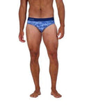 Wood Underwear blue camo hip brief - Wood Underwear - Flyclothing LLC