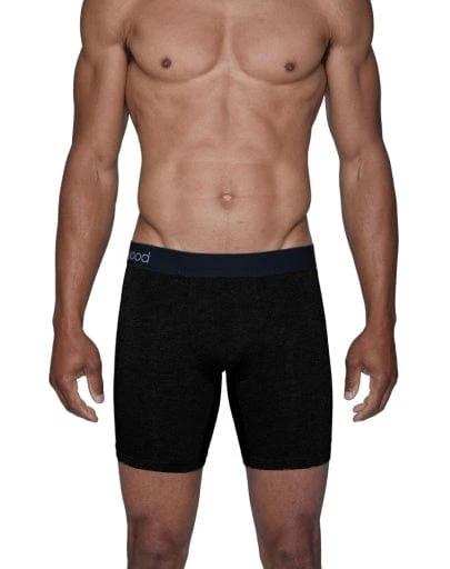 Wood Underwear black biker brief w/fly - Wood Underwear - Flyclothing LLC
