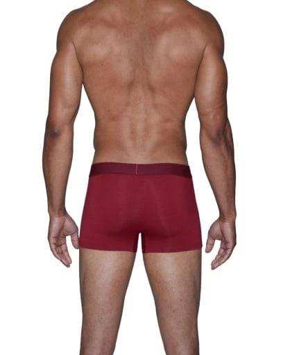 Wood Underwear burgundy red trunk - Wood Underwear - Flyclothing LLC