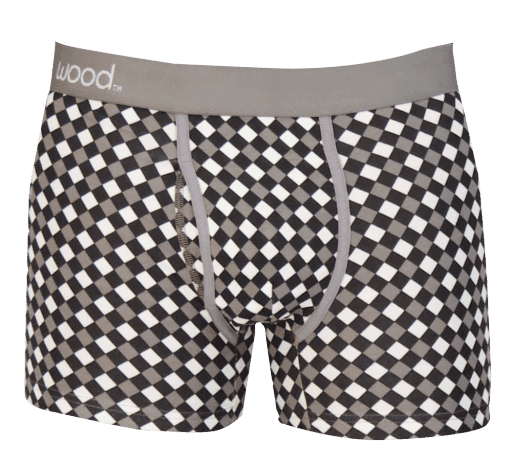 Wood Underwear bw dimension boxer brief w/fly - Wood Underwear - Flyclothing LLC