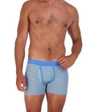 Wood Underwear steel blue rings boxer brief w/fly - Wood Underwear - Flyclothing LLC