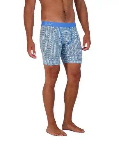 Wood Underwear steel blue rings biker brief w/fly - Wood Underwear - Flyclothing LLC