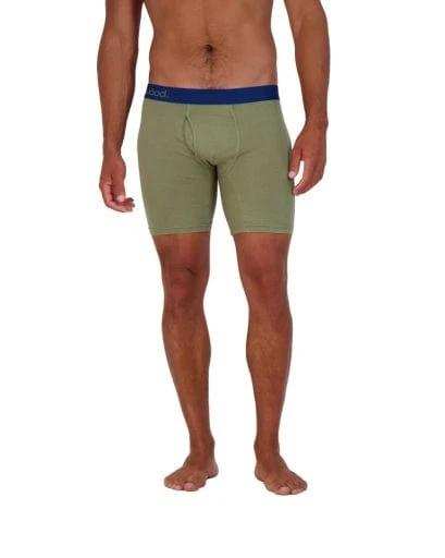 Wood Underwear olive biker brief w/fly - Wood Underwear - Flyclothing LLC