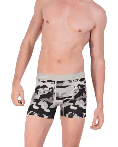 Wood Underwear ghost camo boxer brief w/fly - Wood Underwear - Flyclothing LLC