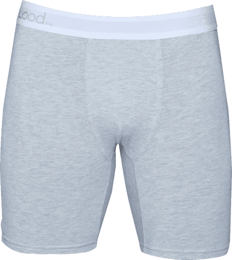 Wood Underwear heather grey biker brief - Wood Underwear - Flyclothing LLC