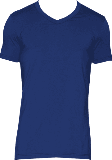Wood Underwear deep space blue v-neck undershirt - Wood Underwear - Flyclothing LLC