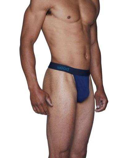 Wood Underwear deep space blue thong - Wood Underwear - Flyclothing LLC