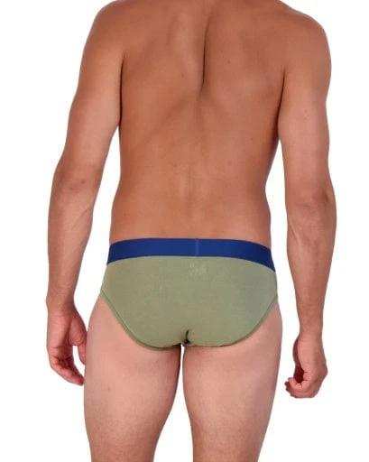 Wood Underwear olive hip brief - Wood Underwear - Flyclothing LLC