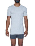 Wood Underwear heather grey crew neck undershirt - Wood Underwear - Flyclothing LLC