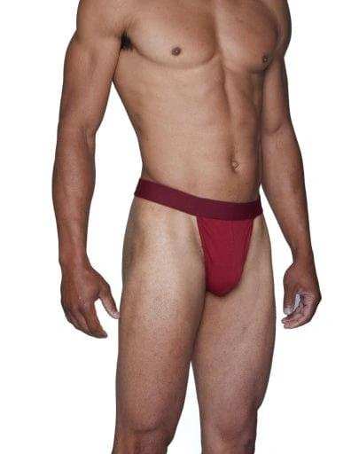 Wood Underwear burgundy red thong - Wood Underwear - Flyclothing LLC