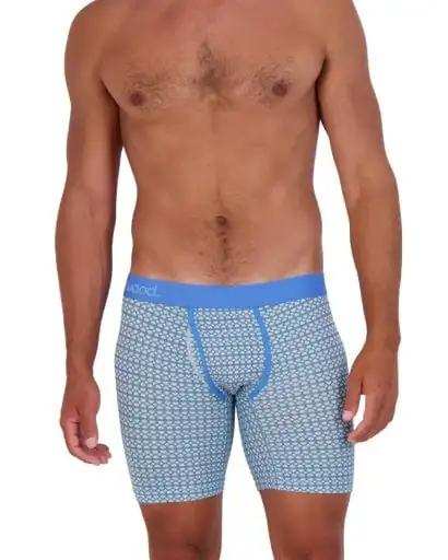 Wood Underwear steel blue rings biker brief w/fly - Wood Underwear - Flyclothing LLC