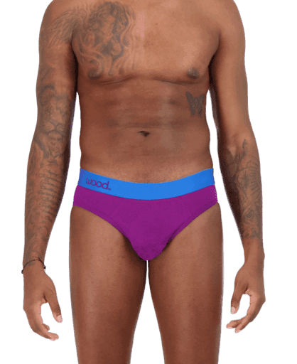 Wood Underwear grape hip brief - Wood Underwear - Flyclothing LLC