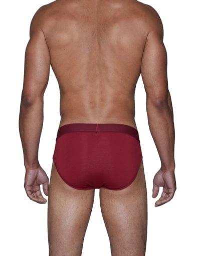 Wood Underwear burgundy red hip brief - Wood Underwear - Flyclothing LLC