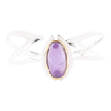 Shine Bright Amethyst Cuff Bracelet - Barse Jewelry - Flyclothing LLC