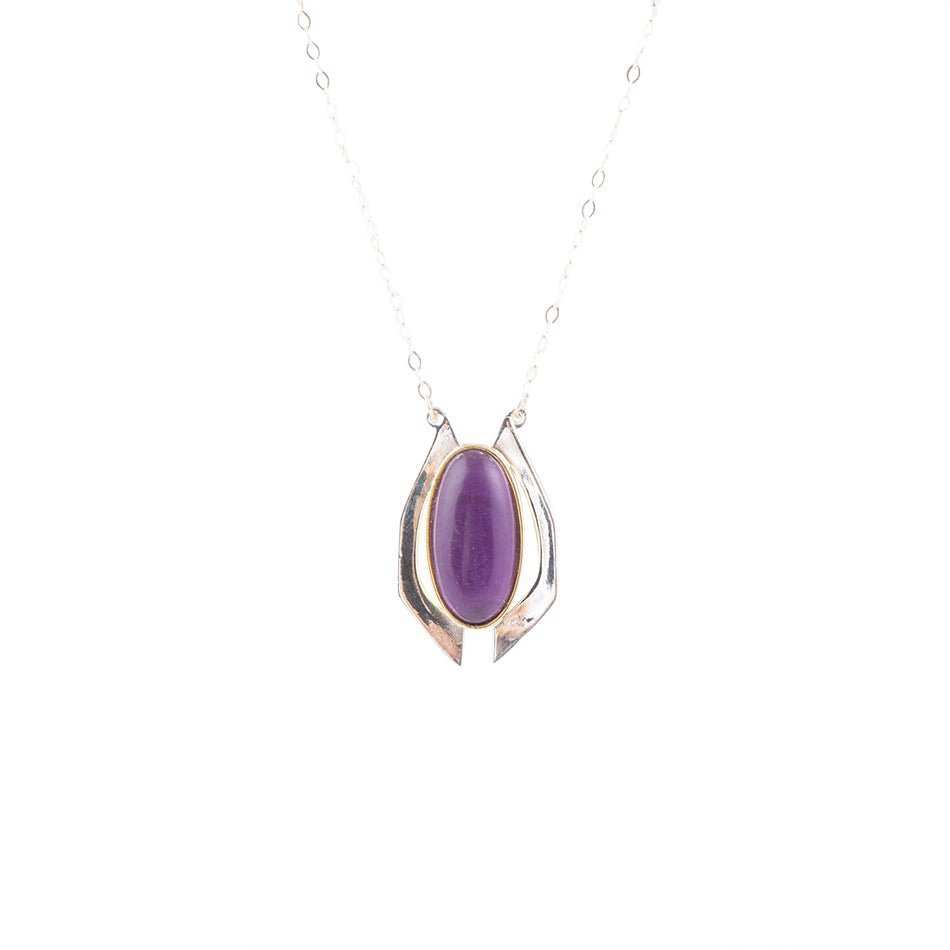Shine Bright Amethyst Necklace - Barse Jewelry - Flyclothing LLC