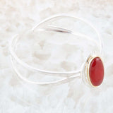 Shine Bright Carnelian Cuff Bracelet - Barse Jewelry - Flyclothing LLC