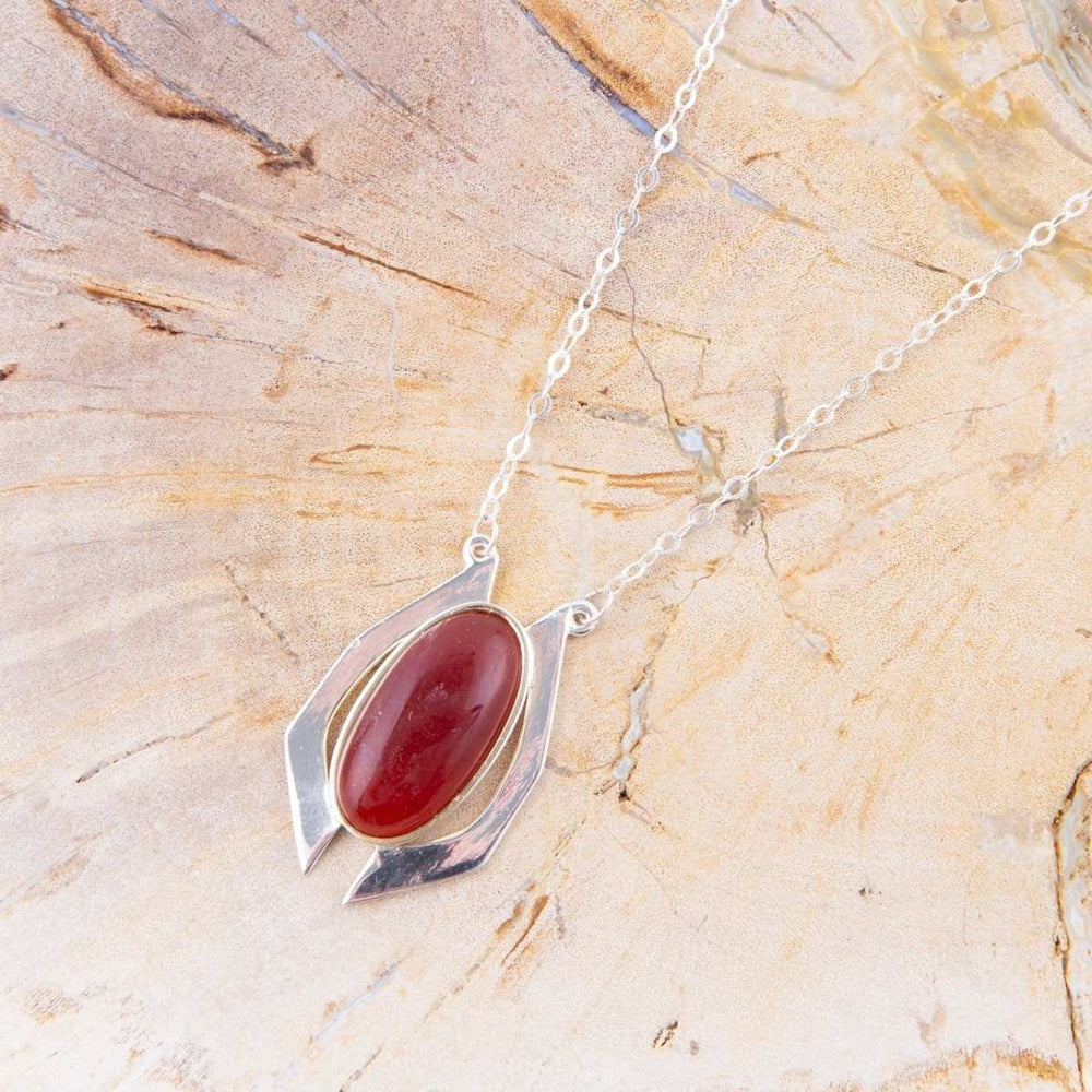 Shine Bright Carnelian Necklace - Barse Jewelry - Flyclothing LLC
