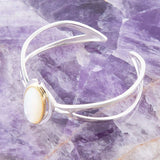 Shine Bright Mother of Pearl Cuff Bracelet - Barse Jewelry - Flyclothing LLC
