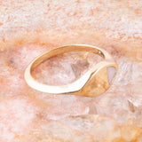 Signet Triangle Pink Opal and Bronze Ring - Barse Jewelry - Flyclothing LLC