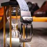 Silvio Belt Gray - Marco Di Milano - Flyclothing LLC