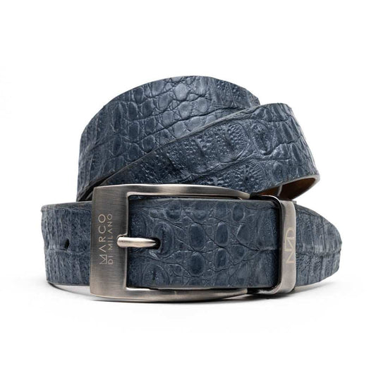 Silvio Belt Gray - Marco Di Milano - Flyclothing LLC
