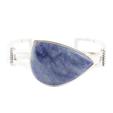 Sky Blue Kyanite Cuff Bracelet - Barse Jewelry - Flyclothing LLC