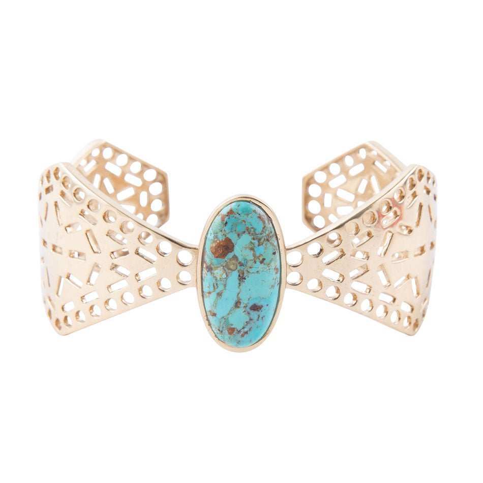 Skyler Turquoise Cuff Bracelet - Barse Jewelry - Flyclothing LLC