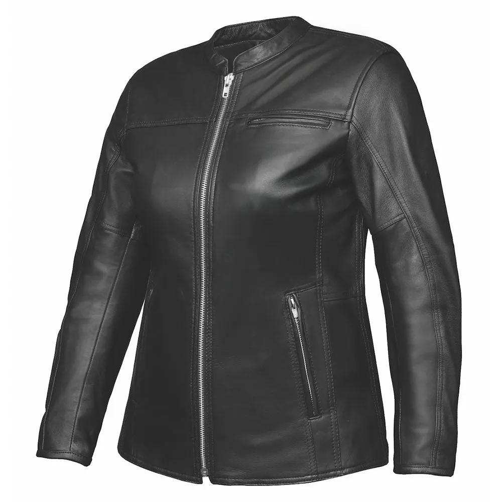 Sophie - Ladies Spandex Leather Jacket - Unik Just for Bikers - Flyclothing LLC