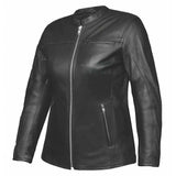 Sophie - Ladies Spandex Leather Jacket - Unik Just for Bikers - Flyclothing LLC