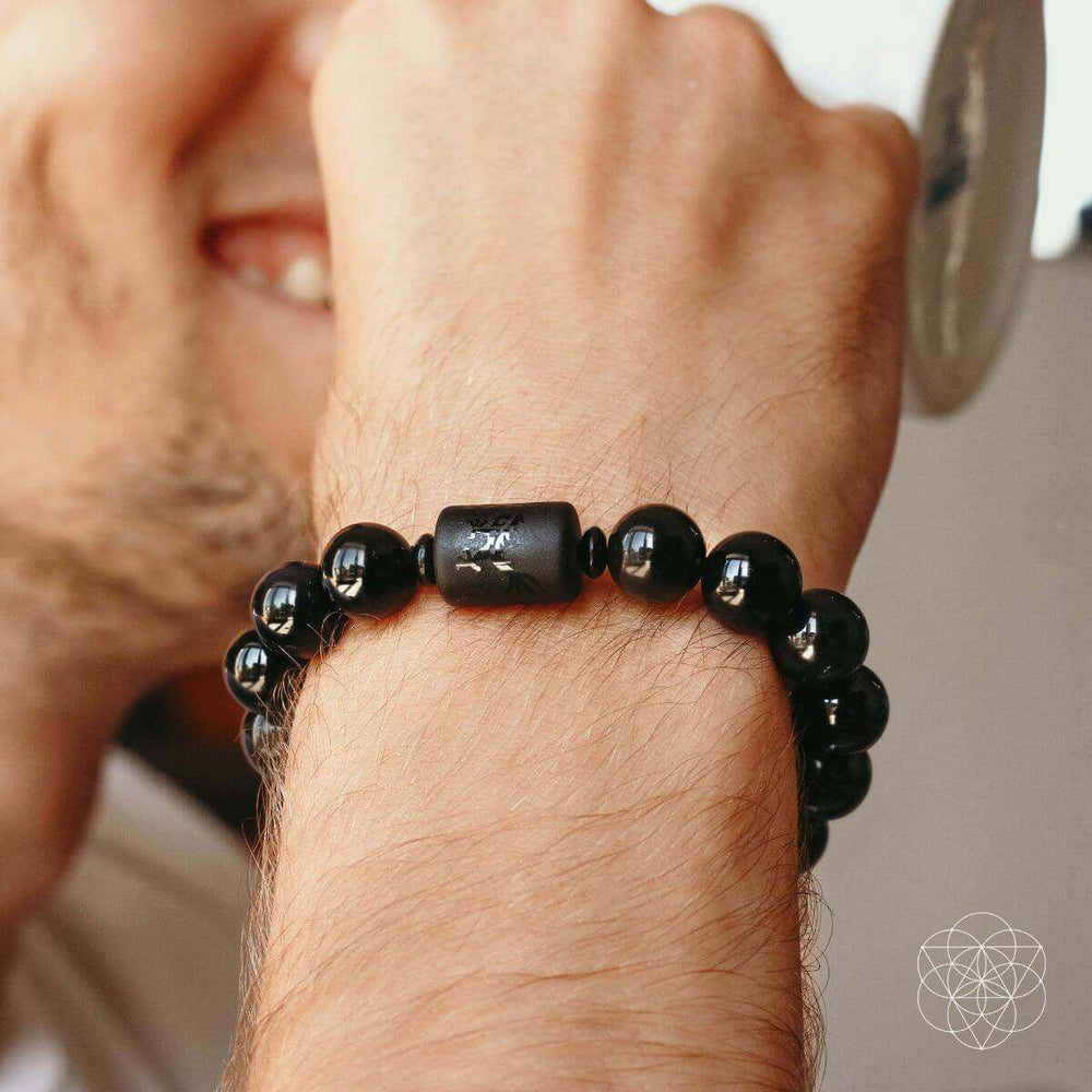 Soul Cleansing Black Obsidian Bracelet - Conscious Items - Flyclothing LLC