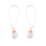 Sparkle and Shine Copper and Jade Loop Earring - Barse Jewelry - Flyclothing LLC