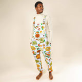 The Spread | White Thanksgiving Pajamaralls® - Shinesty - Flyclothing LLC