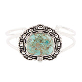 Sterling Silver and Blue Turquoise Cuff Bracelet - Barse Jewelry - Flyclothing LLC