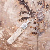 Straightaway African Opal Pendant Necklace - Barse Jewelry - Flyclothing LLC