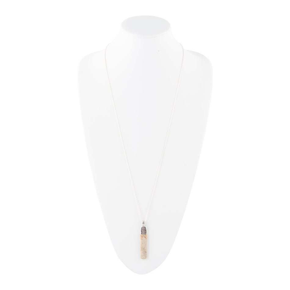 Straightaway African Opal Pendant Necklace - Barse Jewelry - Flyclothing LLC