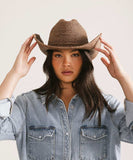 Ames Packable Straw Cowboy Hat - GIGI PIP - Flyclothing LLC
